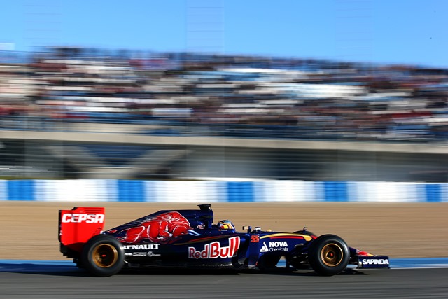 xxxx during day one of Formula One Winter Testing at Circuito de Jerez on February 1, 2015 in Jerez de la Frontera, Spain.